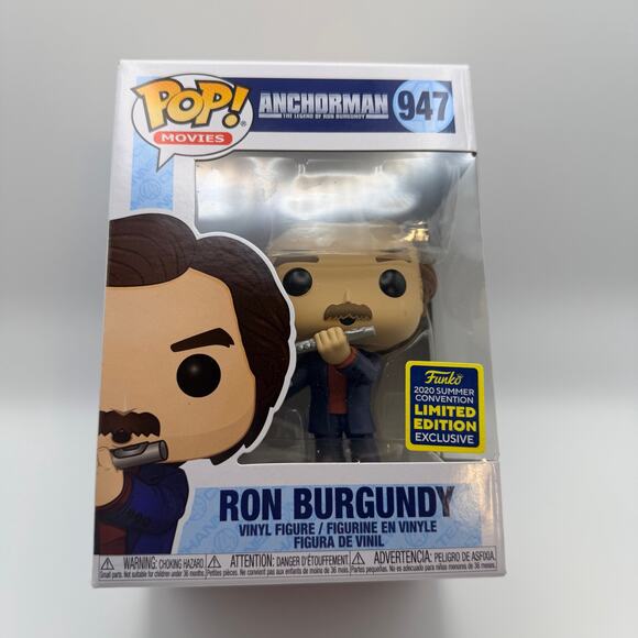 Funko Other - Ron Burgundy #947 Funko Pop - Anchorman (2020 Summer Convention Exclusive)